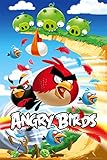 Angry Birds - Gaming Poster (Attack) (Size: 24 x 36) Poster Print, 22x34