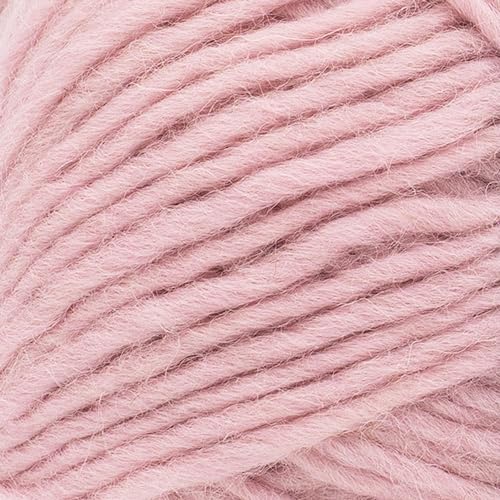 Image of Lion Brand Yarn, Wool-Ease Roving Origins Yarn, Blush, Pink, 1 Pack