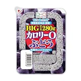 こんにゃくパーク こんにゃくゼリー BIGサイズ カロリー0 ぶどう 低糖質こんにゃくゼリー 栄養機能食品 葉酸 280g×36個入