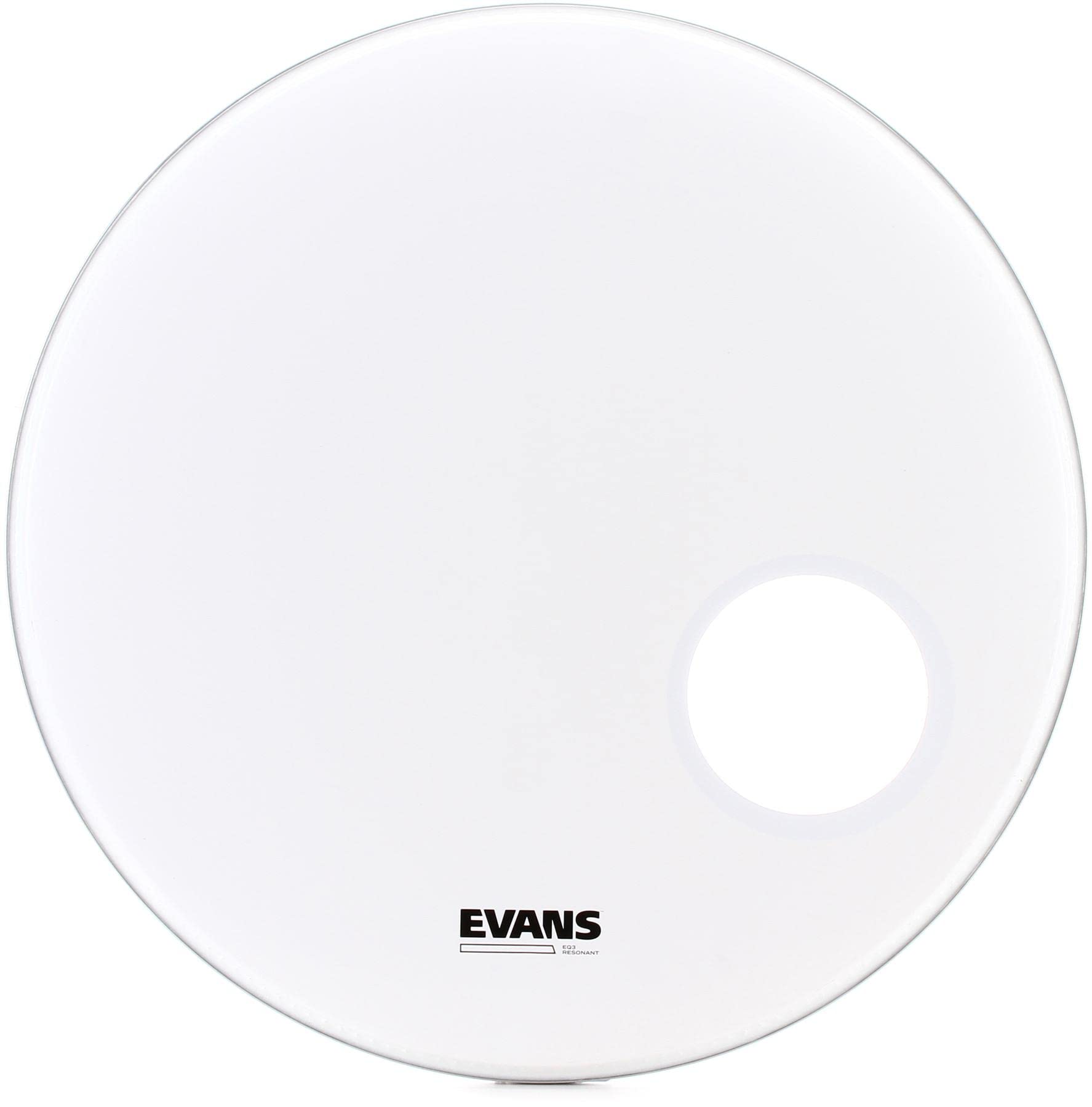 5-Pack Evans EQ3 Smooth White Resonant Bass Head - 22 inch Value Bundle