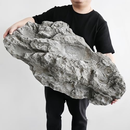 VZMEXOI Large Faux Landscape Rocks for Yard Decor, Lightweight Easy