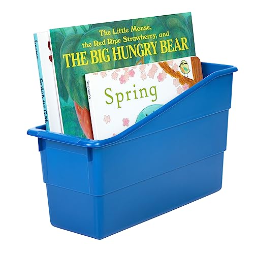 Image of Really Good Stuff Durable Book & Binder Holders 12-Pack, Blue