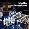 60-Pack 1 OZ Glass Shot Glasses set with 10 Pourers - Heavy Base shot Glasses bulk for Bar, Party, and Gifts