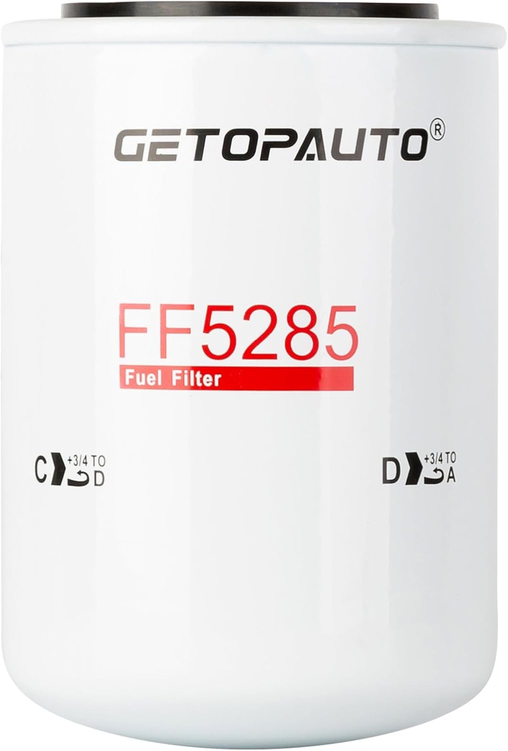 FF5285 Fuel Filter Compatible with Fleetguard Replaces BF7879, 33168(Set of 6)
