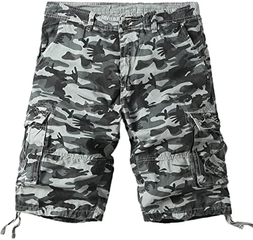 Lastesso Baggy Shorts Mens Athletic Shorts 9 inch Inseam Mens Cargo Shorts Size 34 Men's 5 inch Inseam Shorts Mens Short Shorts Blue 3XL