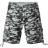 Lastesso Baggy Shorts Mens Athletic Shorts 9 inch Inseam Mens Cargo Shorts Size 34 Men's 5 inch Inse