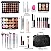 All In One Makeup Kit,Full Makeup Set For Wonmen Includes 40 Colors Eyeshadow Palette Lip Gloss Liquid Lipstick Make up Sponge Brushes Eyebrow Concealer With Makeup Bag