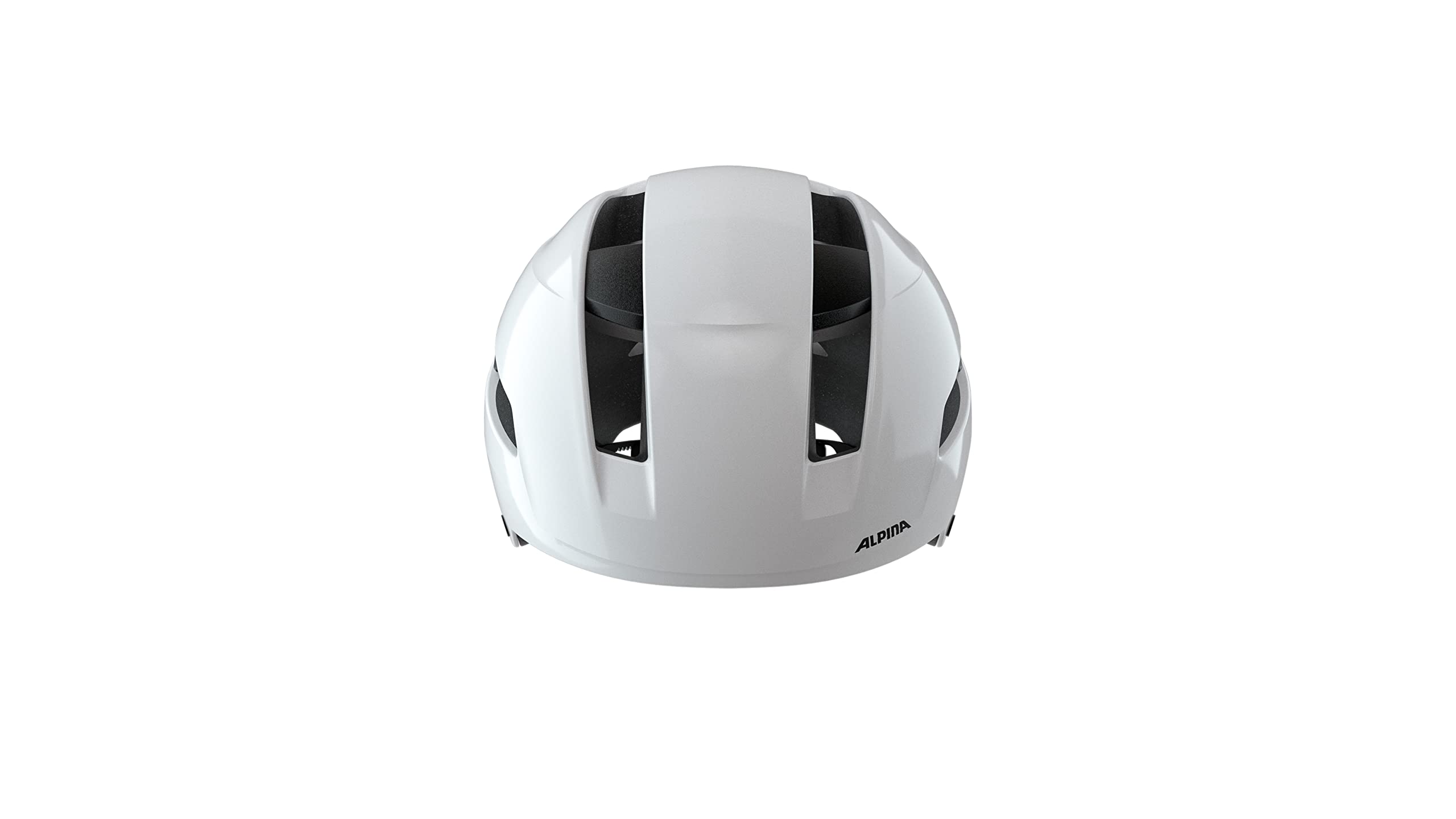 ALPINA Unisex - Adulti, SOHO casco da ciclismo, white gloss, 55-59 cm