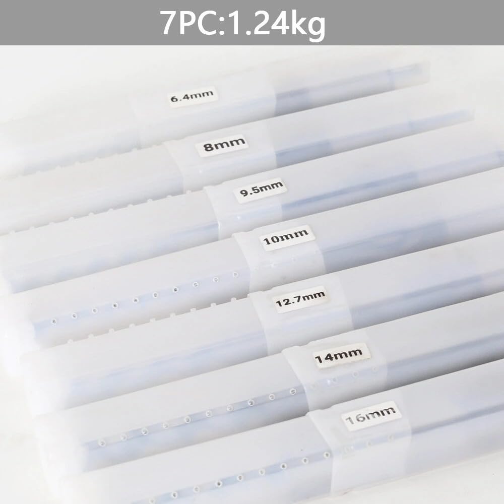7-częściowy zestaw wierteł do obróbki drewna z dłutami wpuszczanymi, rdzeniami ślimakowymi i wiertłami widełkowymi (6,4-16 mm)