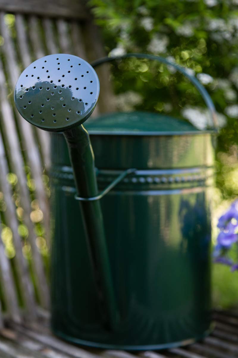 Gießkanne 10 Liter Grün Metall Zinkkanne Verzinkt Kanne 6009 Wasserkanne