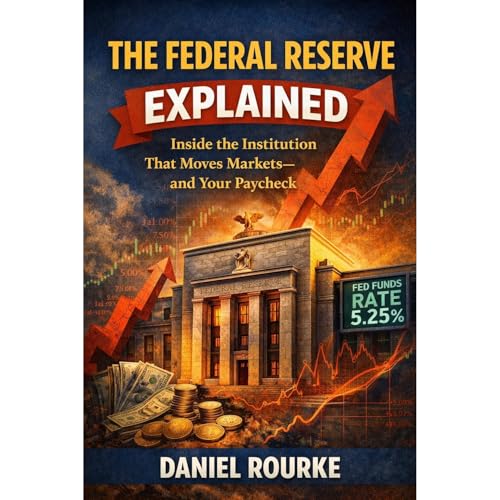 The Federal Reserve Explained Audiolibro Por Daniel Rourke arte de portada