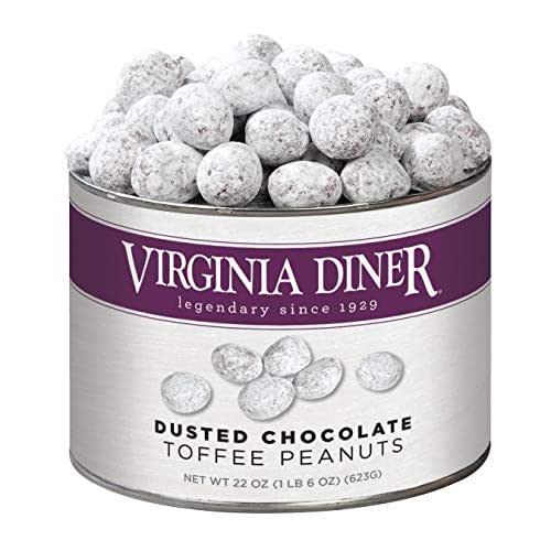 Virginia Diner Gourmet Dusted Toffee Virginia Chocolate Fancy Peanuts, Milk