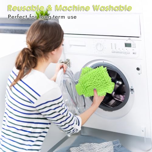 Mkobon 3 Pack Chenille Mitt