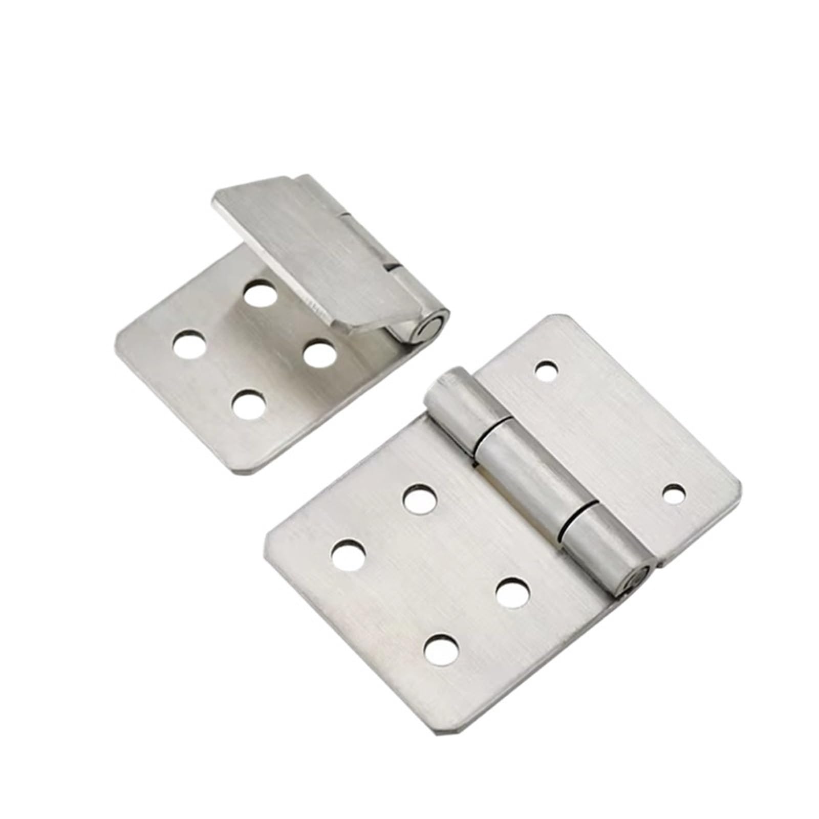 Asymmetric Folding Hinge 304 Stainless Steel Equipment Network Cabinet Door Hinge 1Pcs(304 SS Small Size)