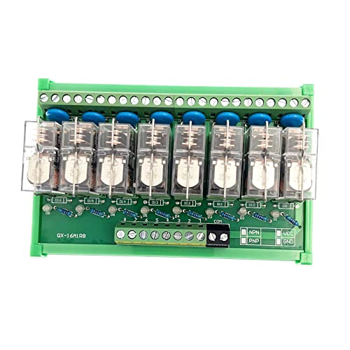 Snapklik.com : ANMBEST 8 Channel AC/DC 12V Rail Mount Relay Interface ...