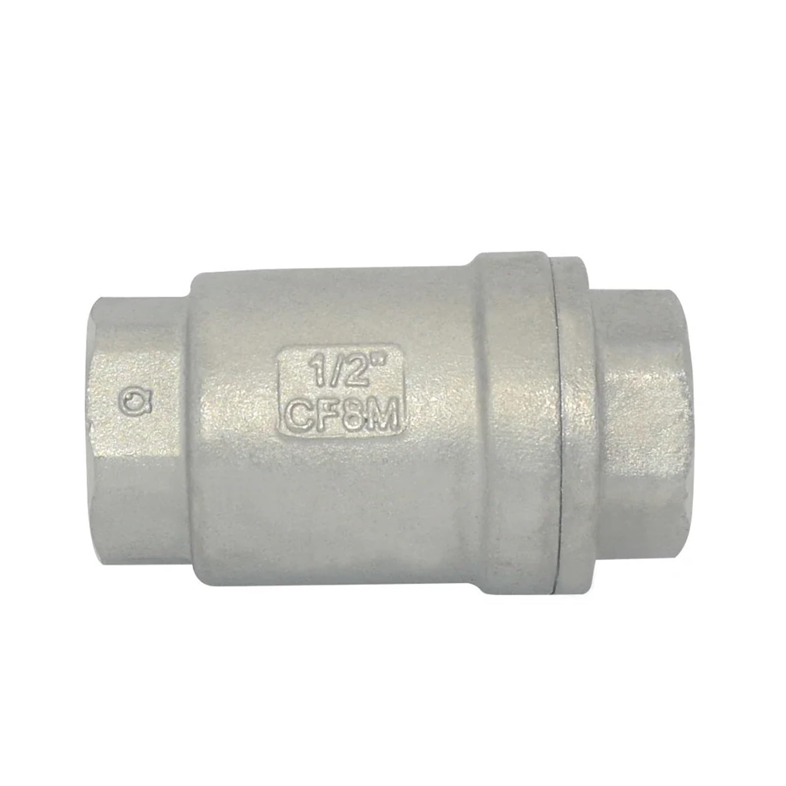 Valvola di ritegno Verticale in Acciaio Inossidabile 304 1/2 3/4 1-1/2 1-1/4 1 Pollice Valvola unidirezionale for Tubo 'Acqua DN15/20/25/32/40/50(KTN-60-10K)