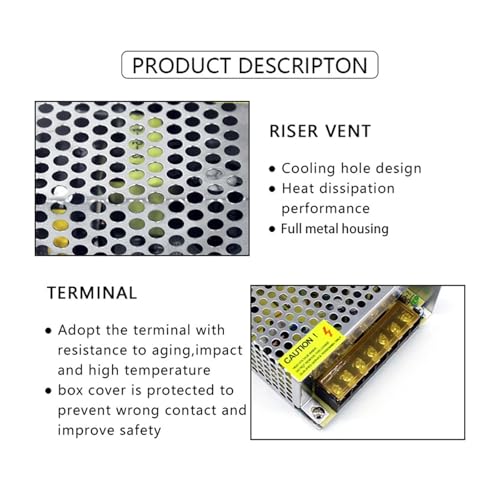Pilote 48V 150W convertisseur idéal pour éclairage LED atelier - 4