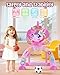 MAGTHIC Toddler Basketball Hoop & Soccer Goal, Baby Toys for 1 2 3 Year Old Girls, Kids Sports Toys with Light Sound Music, Unicorn Musical Toys Gift, Christmas Birthday Gifts for Ages 12-18 Months