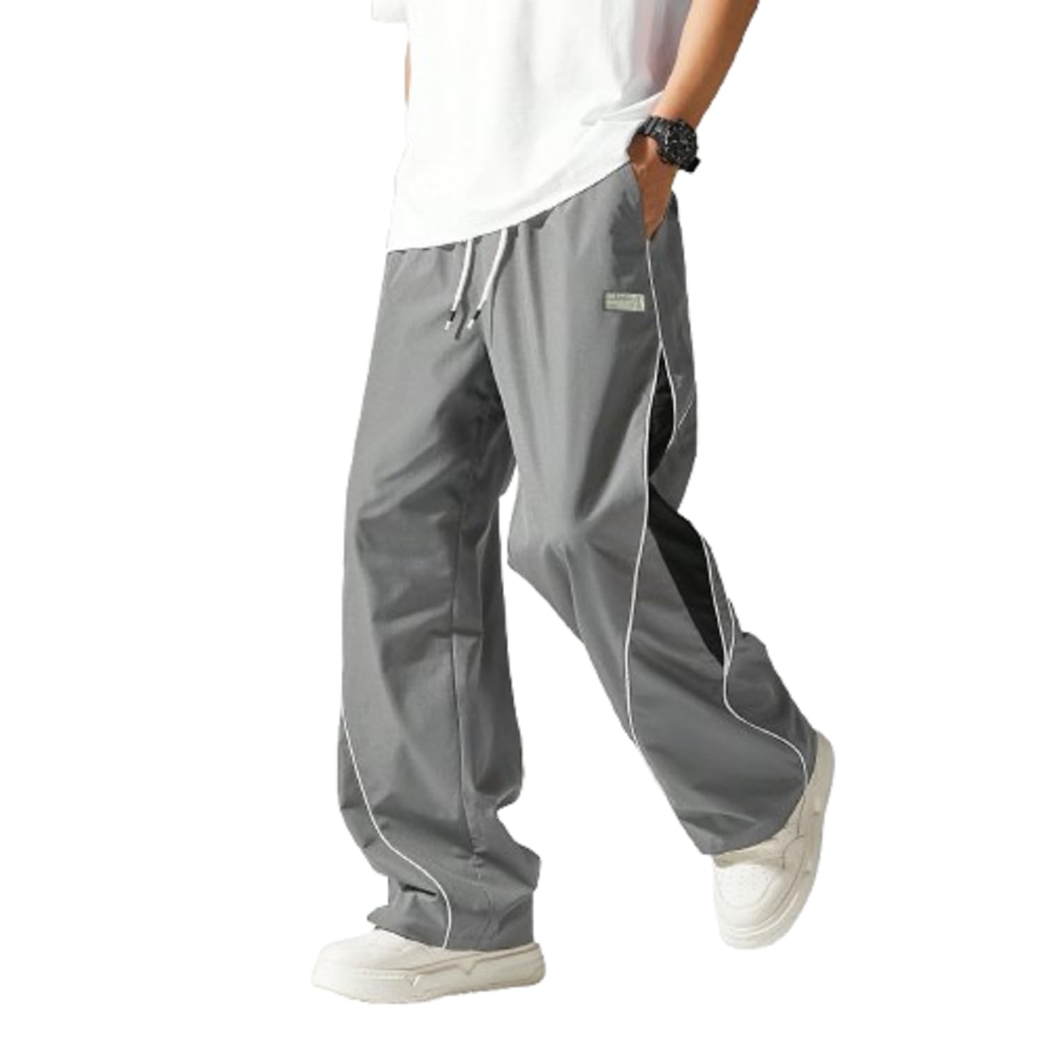 Lymio TP-79-82 - Pantalones deportivos para hombre con aspecto elegante