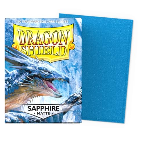 Image of Sleeves: Dragon Shield Matte Sapphire (100)