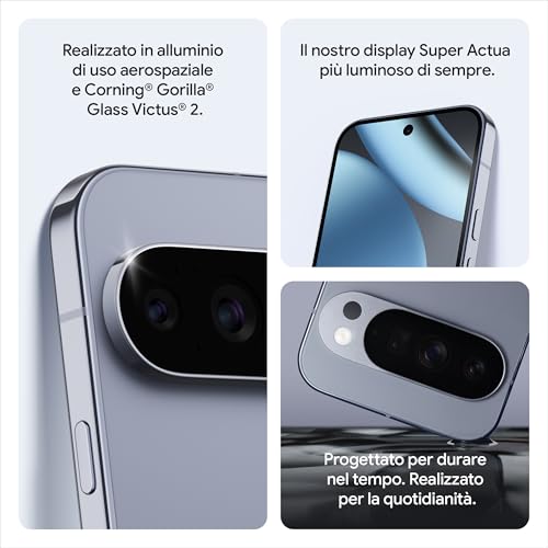Pixel 10 Pro XL - Smartphone Android sbloccato con Gemini, tripla fotocamera posteriore, autonomia di oltre 24 ore e display Super Actua da 6,8" - Nero ossidiana, 1TB - Smartphone - Immagine 4