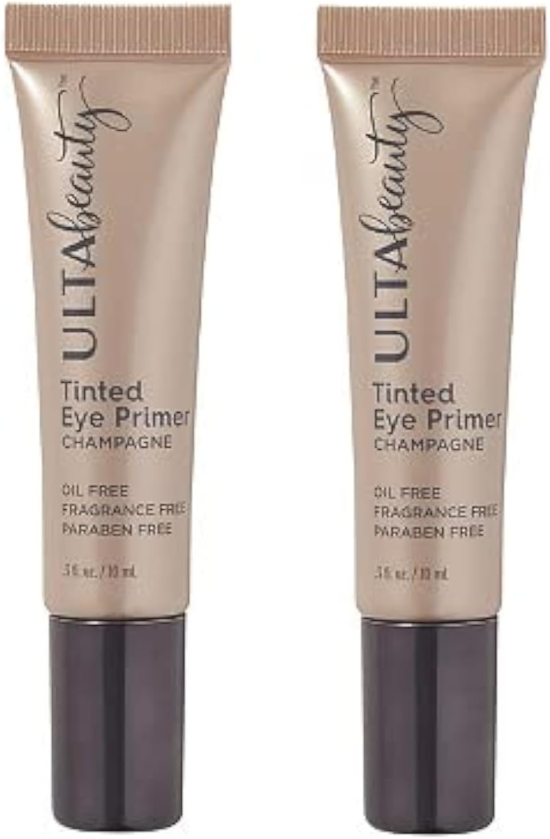 Ulta Beauty Tinted Eye Primer. Champagne. Size 0.3 Oz (Pack Of 2).