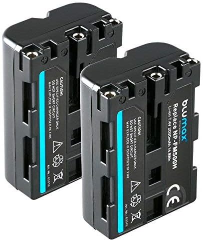 Blumax Set Mit Lader Für Sony NP-F550 NP- F97 | Preisvergleich
