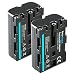 Produktbild Blumax 2X Akku NP-FM500H (2000mAh) | für Sony Kamera Alpha DSLR/SLT Serie EVO II a57 a58 a68 a77/ ii a99 / ii Batterie | 7,4V 14,8Wh