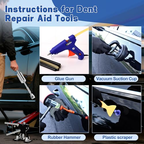 SJPLZQC 140 PCS Dent Repair Kit