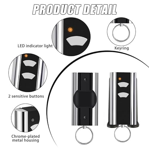 Fernbedienung Garagentor für Normstahl Entrematic Rcu 433-2 Ea433 2ks Garagentoröffner Fernbedienung Kompatibel mit Crawford Normstahl 433,92,Funkfernbedienung Garagentor