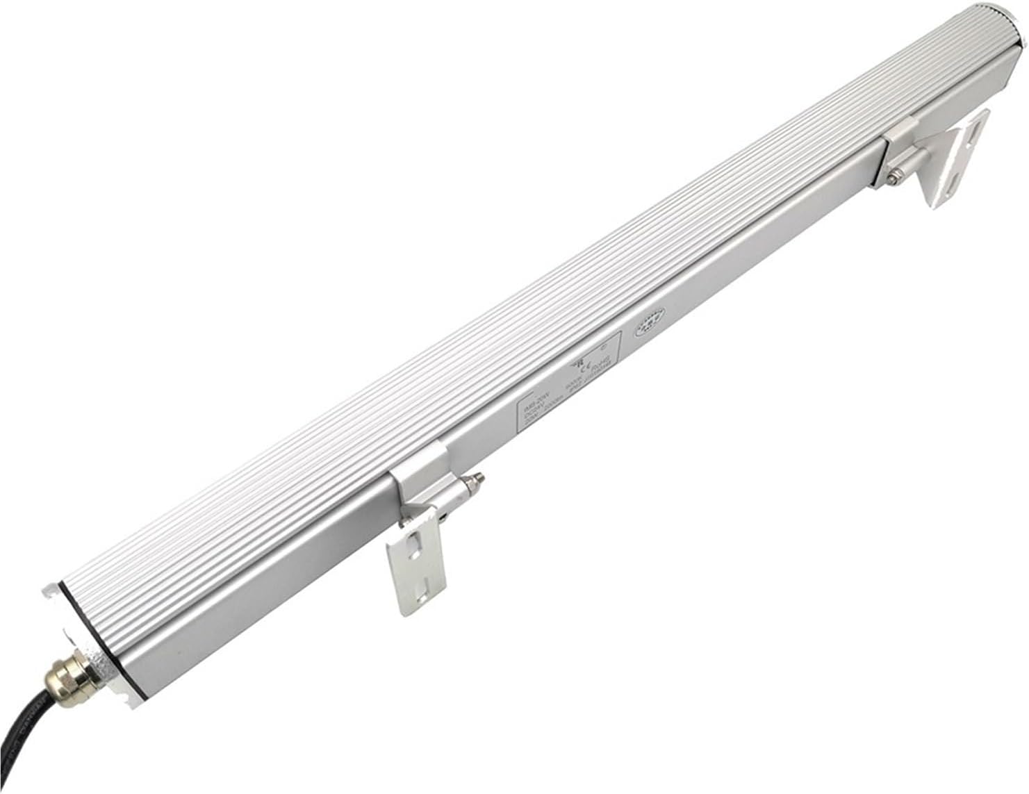 20W LED Panel Light CNC Machine Tool Work Lamp 24V 220V Waterproof Explosion-Proof Lighting Sliding Mounting AC/DC(20W 6500K,AC100-250V)