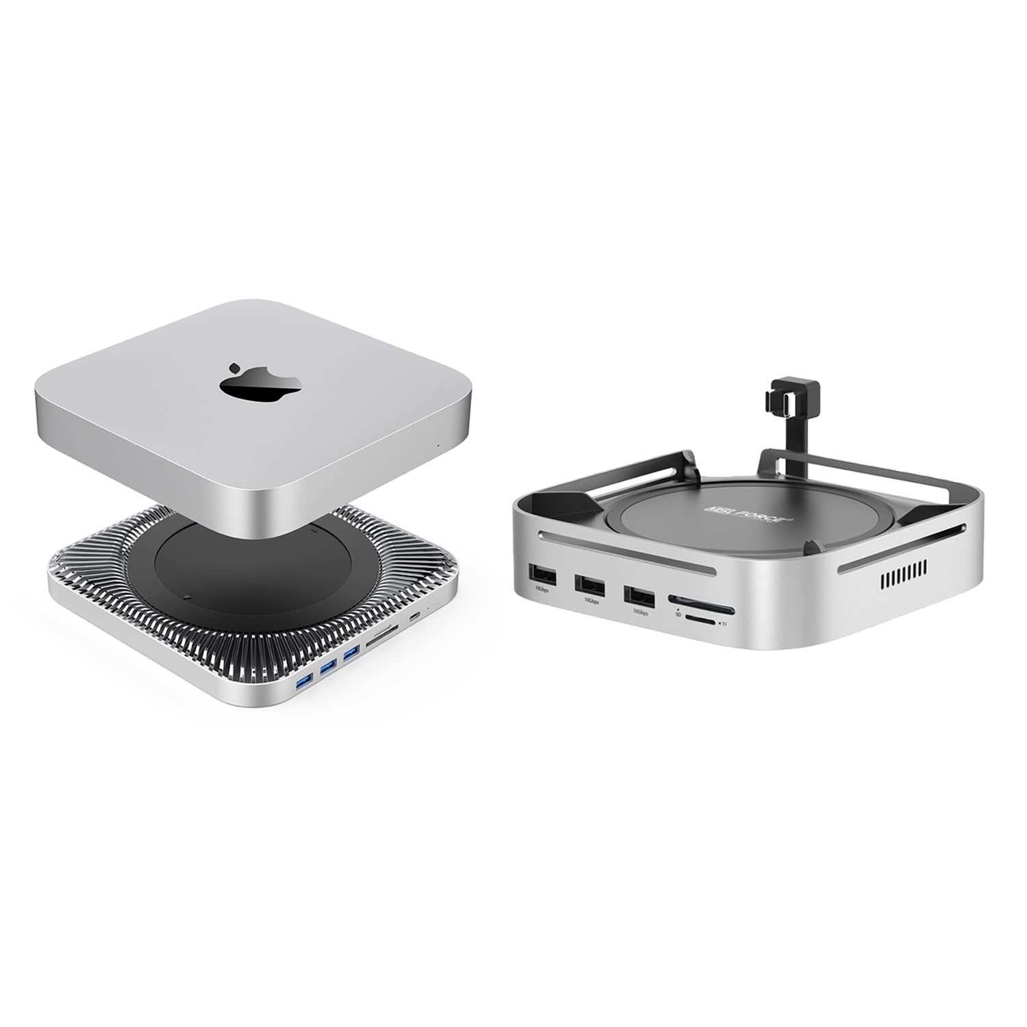 【美品】Mac mini i7＋Magic KB＋スピーカー＋USBハブ Amazon.co.jp: 安心の日本企業 MSL FORCE 7in1 放熱設計 Mac