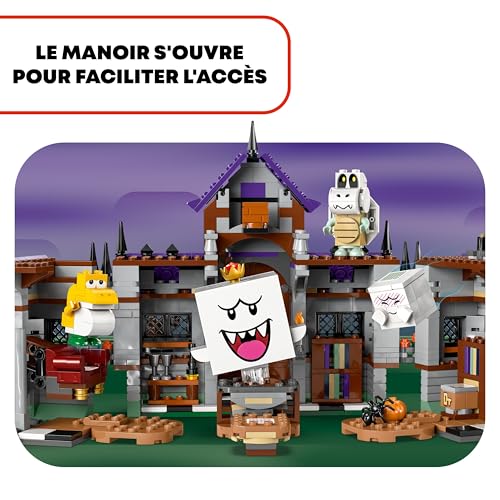 LEGO Super Mario Manoir hanté du Roi Boo - Jouet Nintendo Collector - avec Le Personnage de Bébé Yoshi - Cadeau pour Enfants Garçons et Filles Fans de Jeux Vidéo à Partir de 8 Ans 71436