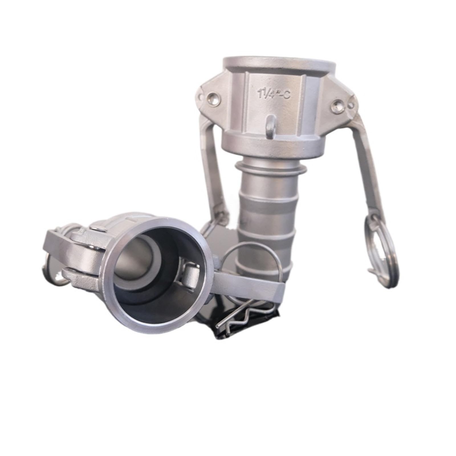 Camlock-Kupplung DN25 1 Zoll Typ C Nocken- und Nut-Hydraulikrohrverschraubungen Schnellanschluss