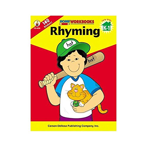 Rhyming: Grades K-1 (Home Workbooks) 0887243096 Book Cover