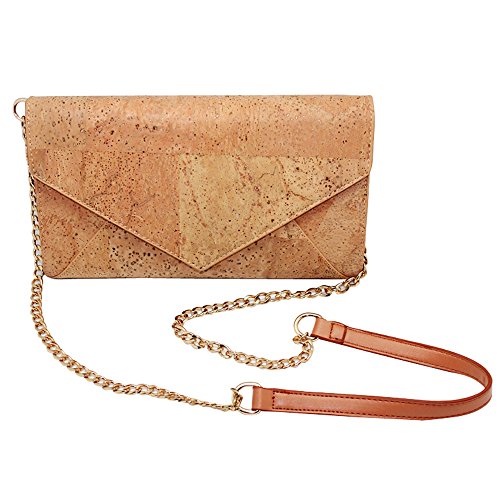 boshiho Natural Cork Crossbody Bag, Women Vegan Handbag Cork Clutch Wallet4