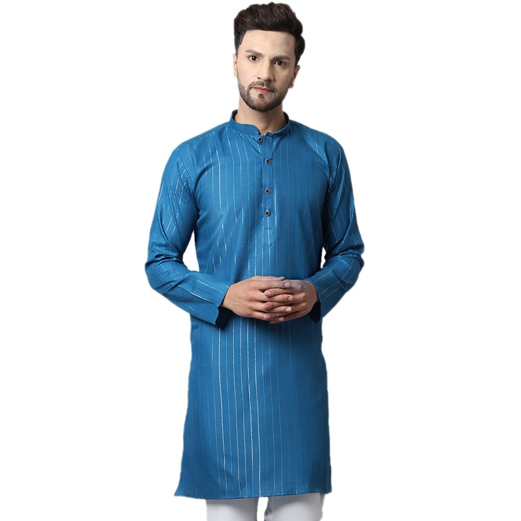 abh lifestyle Men's Cotton Long Kurtas.-picture-24
