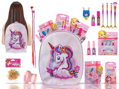Conjunto Maquiagem Infantil Batom Pincel Sereia BZ132