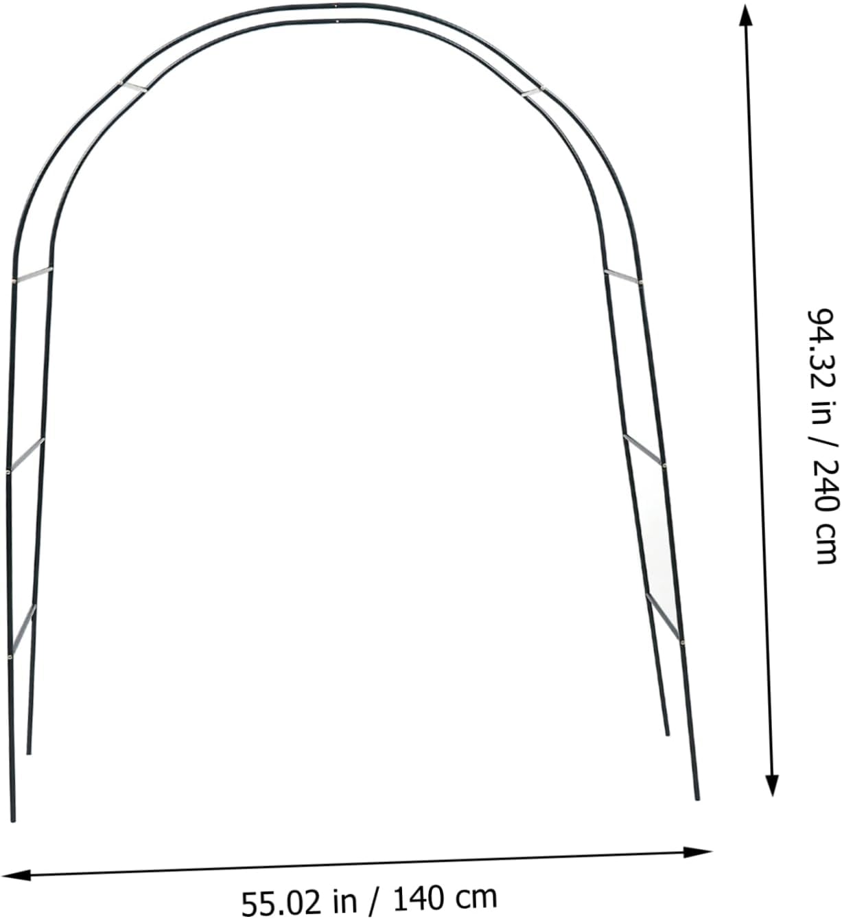 Garden Arbor Wedding Arch Frame Lightweight Pergola Iron Pergola Arbor Trellis Outdoor Decor