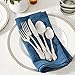 Oneida Silverware Set, Chateau 5-Piece Fine Flatware Place Setting, Service For 1, Dishwasher Safe, 18/10 Stainless Steel, Knives Spoons And Forks, Home And Kitchen Utensils Set (Silver, 5 Piece)
