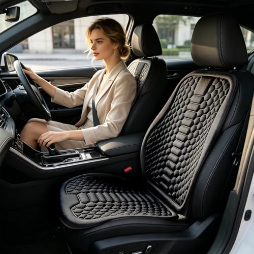 Almohadilla refrigerante para asiento de coche para conductores que hacen viajes largos 2