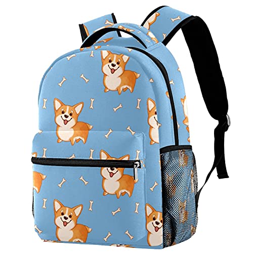 Sac à dos Corgi pour enfants avec porte-bouteille intégré