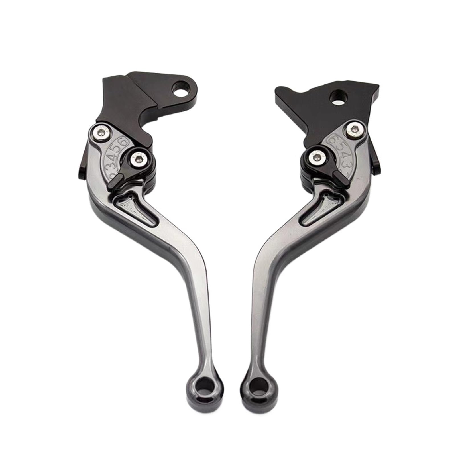 Ktebnwosd Gray 147Mm Cnc Motorcycle Brake Clutch Levers For Ya&Maha R15 V3 2019-2022 Adjustable Aluminum Lever Brake Clutchs Levers