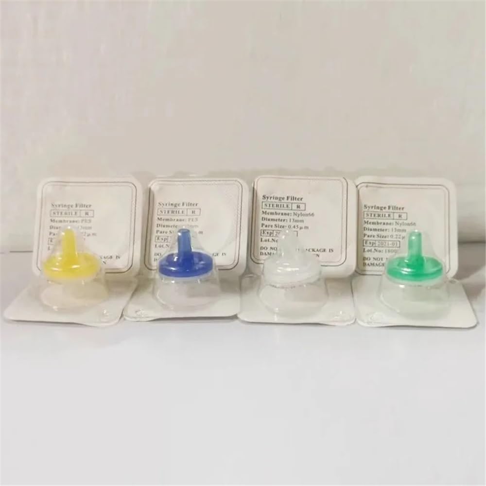 Filtro de aguja de membrana de nailon/PES/PTFE de 13, 25 y 33 mm con apertura de 0,22 µm/0,45 µm (50 unidades/caja)(25mm 0.45um Nylon)