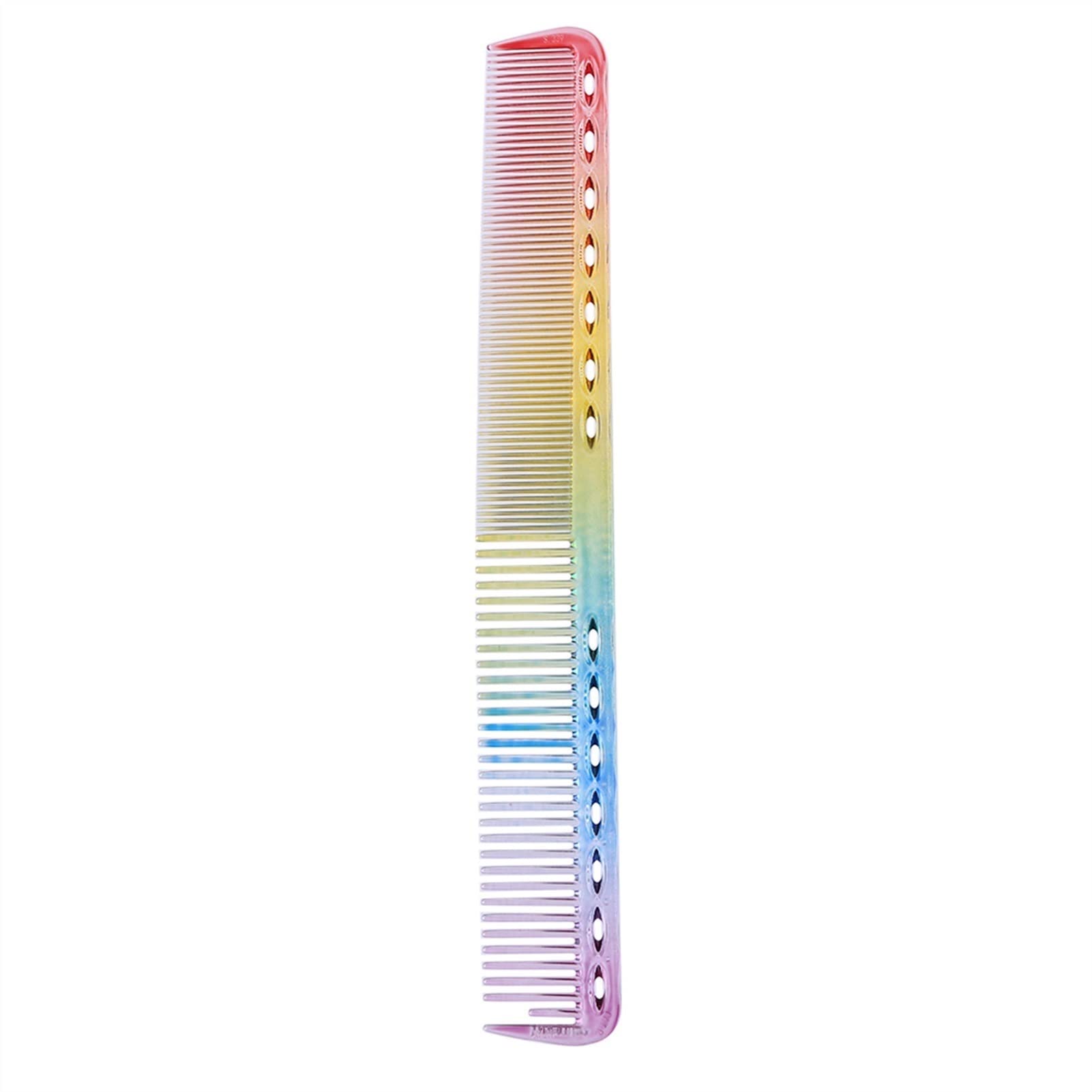ADERFETBI Hair Comb Portable Personal Beauty Care Products Hairdresser Comb Colorful Combing Hair Salon Men's and Women's Care(B)