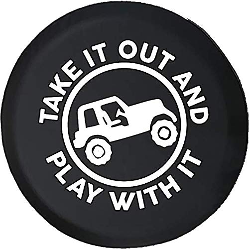 Spare Tire Cover Take It Out Play American Offroad 4x4 (Fits: SUVs Camper Accessories RV Accessories Size