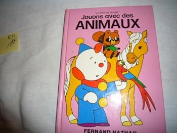 Paperback Jouons avec des animaux [French] Book