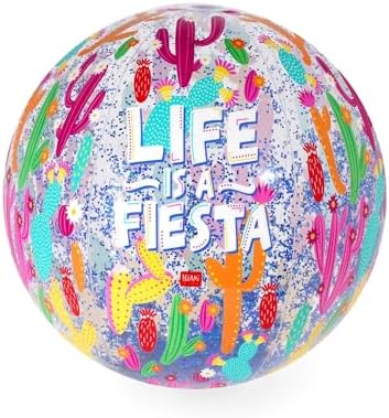 Legami - Ballon de Plage Gonflable, Ballon de Plage, Ballon Gonflable en PVC, Doux pour Les Enfants, fêtes de Plage, Gonflable pour Jouer au Football et au Volley-Ball, diamètre 40 cm Legami - Ballon de Plage Gonflable, Ballon de Plage, Ballon Gonflable en PVC, Doux pour Les Enfants, fêtes de Plage, Gonflable pour Jouer au Football et au Volley-Ball, diamètre 40 cm