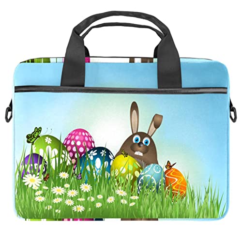 Sac d'ordinateur portable 13-14.5 pouces noir à bandoulière pour PC et tablette