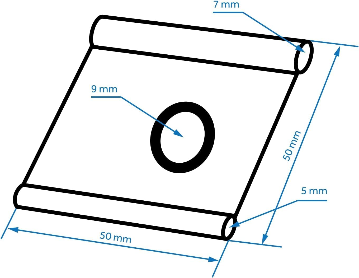 10 occhielli per l'installazione di tende da camper, occhielli per